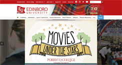 Desktop Screenshot of edinboro.edu