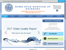 Tablet Screenshot of edinboro.net